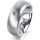 Ring 14 Karat Weissgold 7.0 mm sandmatt 1 Brillant G vs 0,065ct
