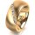 Ring 14 Karat Gelbgold 8.0 mm l&auml;ngsmatt 7 Brillanten G vs Gesamt 0,095ct