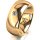 Ring 18 Karat Gelbgold 8.0 mm poliert 1 Brillant G vs 0,065ct