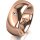 Ring 14 Karat Rotgold 8.0 mm poliert 1 Brillant G vs 0,025ct