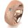 Ring 14 Karat Rotgold 8.0 mm kreismatt 1 Brillant G vs 0,065ct