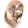 Ring 14 Karat Rotgold 8.0 mm diamantmatt 1 Brillant G vs 0,110ct