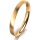 Ring 14 Karat Gelbgold 2.5 mm längsmatt