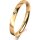 Ring 14 Karat Gelbgold 2.5 mm poliert 1 Brillant G vs 0,025ct