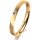 Ring 18 Karat Gelbgold 2.5 mm sandmatt 1 Brillant G vs 0,025ct