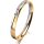 Ring 18 Karat Gelb-/Weissgold 2.5 mm poliert 1 Brillant G vs 0,025ct