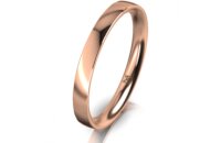 Ring 14 Karat Rotgold 2.5 mm poliert