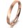Ring 14 Karat Rotgold 2.5 mm sandmatt