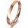 Ring 18 Karat Rotgold 2.5 mm l&auml;ngsmatt