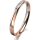 Ring 14 Karat Rot-/Weissgold 2.5 mm poliert