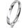 Ring 18 Karat Weissgold 2.5 mm poliert 1 Brillant G vs 0,025ct