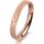 Ring 14 Karat Rotgold 3.0 mm kreismatt
