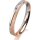 Ring 14 Karat Rot-/Weissgold 3.0 mm kreismatt