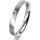 Ring 14 Karat Weissgold 3.0 mm l&auml;ngsmatt 1 Brillant G vs 0,025ct