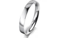 Ring 18 Karat Weissgold 3.0 mm poliert