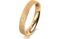 Ring 14 Karat Gelbgold 3.5 mm kreismatt