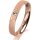 Ring 14 Karat Rotgold 3.5 mm kreismatt 1 Brillant G vs 0,025ct