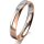 Ring 18 Karat Rot-/Weissgold 3.5 mm poliert