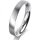 Ring 18 Karat Weissgold 3.5 mm l&auml;ngsmatt