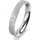 Ring 18 Karat Weissgold 3.5 mm kreismatt