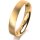 Ring 18 Karat Gelbgold 4.0 mm sandmatt