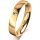 Ring 18 Karat Gelbgold 4.0 mm poliert 1 Brillant G vs 0,025ct