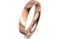 Ring 14 Karat Rotgold 4.0 mm poliert