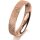 Ring 18 Karat Rotgold 4.0 mm kristallmatt