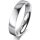 Ring 14 Karat Weissgold 4.0 mm poliert