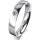 Ring 18 Karat Weissgold 4.0 mm poliert 1 Brillant G vs 0,050ct