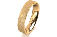 Ring 18 Karat Gelbgold 4.5 mm kreismatt