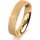 Ring 18 Karat Gelbgold 4.5 mm kreismatt