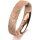 Ring 14 Karat Rotgold 4.5 mm kristallmatt
