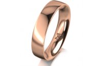 Ring 18 Karat Rotgold 4.5 mm poliert