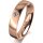 Ring 18 Karat Rotgold 4.5 mm poliert 1 Brillant G vs 0,050ct
