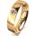 Ring 14 Karat Gelbgold 5.0 mm poliert 1 Brillant G vs 0,090ct