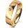 Ring 18 Karat Gelbgold 5.0 mm poliert 1 Brillant G vs 0,050ct