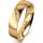 Ring 18 Karat Gelbgold 5.0 mm poliert 5 Brillanten G vs Gesamt 0,035ct
