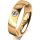 Ring 18 Karat Gelbgold 5.0 mm poliert 1 Brillant G vs 0,090ct