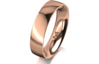 Ring 14 Karat Rotgold 5.0 mm poliert