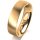 Ring 14 Karat Gelbgold 5.5 mm l&auml;ngsmatt