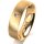 Ring 14 Karat Gelbgold 5.5 mm sandmatt 1 Brillant G vs 0,025ct