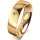 Ring 18 Karat Gelbgold 5.5 mm poliert 1 Brillant G vs 0,025ct