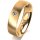 Ring 18 Karat Gelbgold 5.5 mm l&auml;ngsmatt 1 Brillant G vs 0,050ct