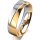 Ring 18 Karat Gelb-/Weissgold 5.5 mm poliert