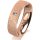 Ring 18 Karat Rotgold 5.5 mm kreismatt 1 Brillant G vs 0,025ct