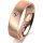 Ring 18 Karat Rotgold 5.5 mm sandmatt 1 Brillant G vs 0,050ct