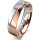 Ring 14 Karat Rot-/Weissgold 5.5 mm poliert