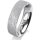 Ring 18 Karat Weissgold 5.5 mm kreismatt