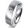Ring 18 Karat Weissgold 5.5 mm l&auml;ngsmatt 1 Brillant G vs 0,025ct